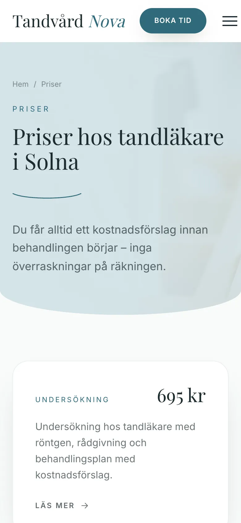 Prissidan i mobilen